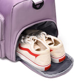 Image du compartiment de chaussure du grand sac de voyage femme