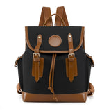 image d'un petite sac de voyage femme de couleur marron et noir