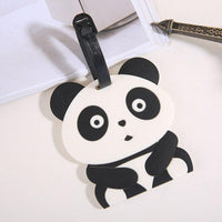 Étiquette valise - Panda