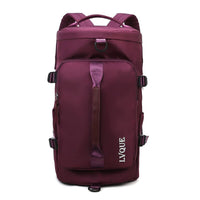 image du sac à dos de voyage femme 35 litres de couleur violet