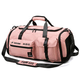 image du sac à dos de voyage femme 70L de couleur rose