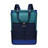 Image du sac à dos de voyage femme coloré bleu