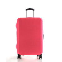 Housse de valise - Couleur unie rose