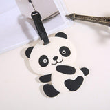 Étiquette valise - Panda