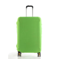 Housse de valise - Couleur unie vert