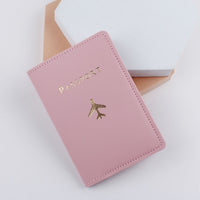 image d'un protège passeport femme rose