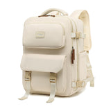 sac de voyage femme couleur blanc beige