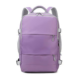 image du sac a dos voyage cabine de couleurs violet