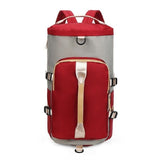 image du sac à dos de voyage femme 60L rouge